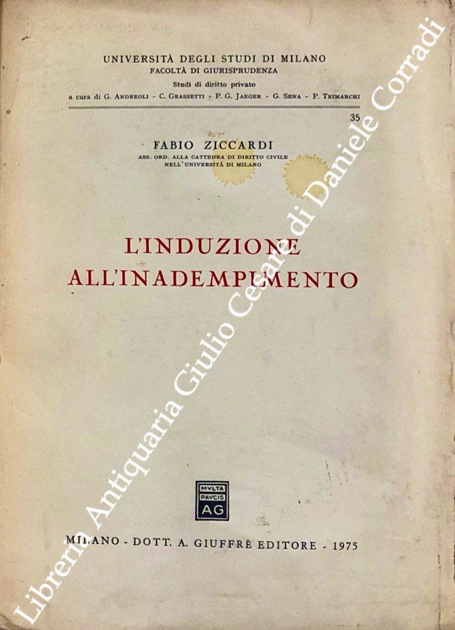 L'induzione all'inadempimento
