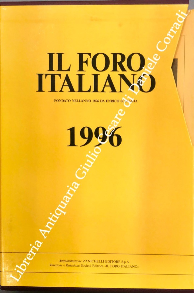 Il Foro Italiano. Annata 1996