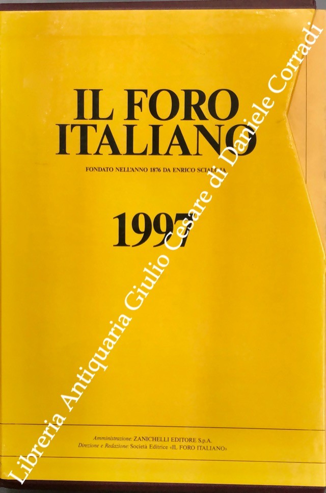 Il Foro Italiano. Annata 1997