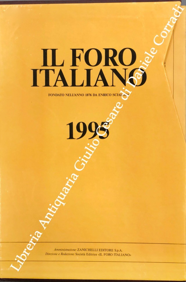 Il Foro Italiano. Annata 1995