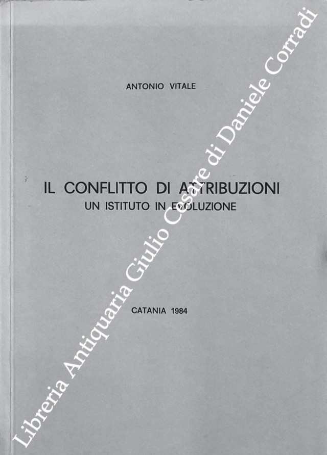 Il conflitto di attribuzioni