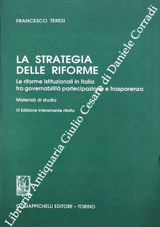 La strategia delle riforme