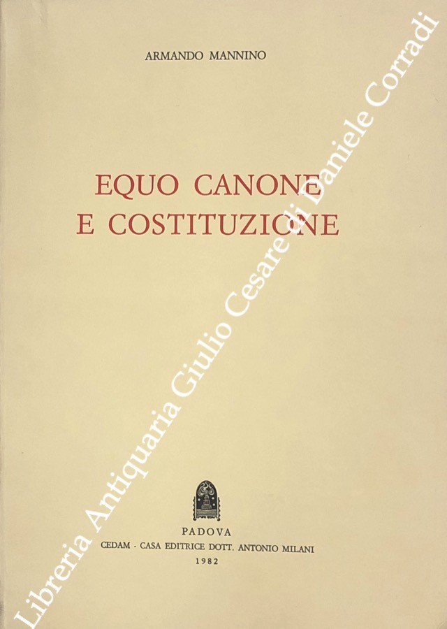 Equo canone e costituzione