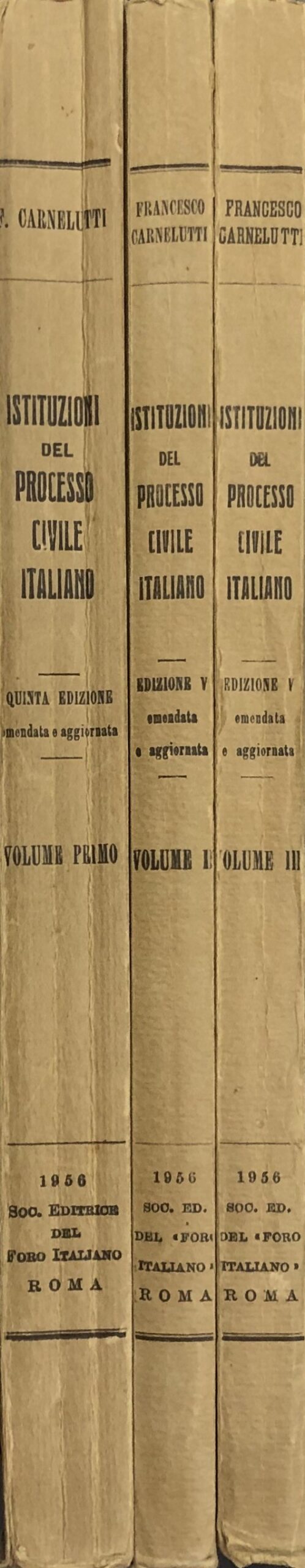 Istituzioni del processo civile italiano