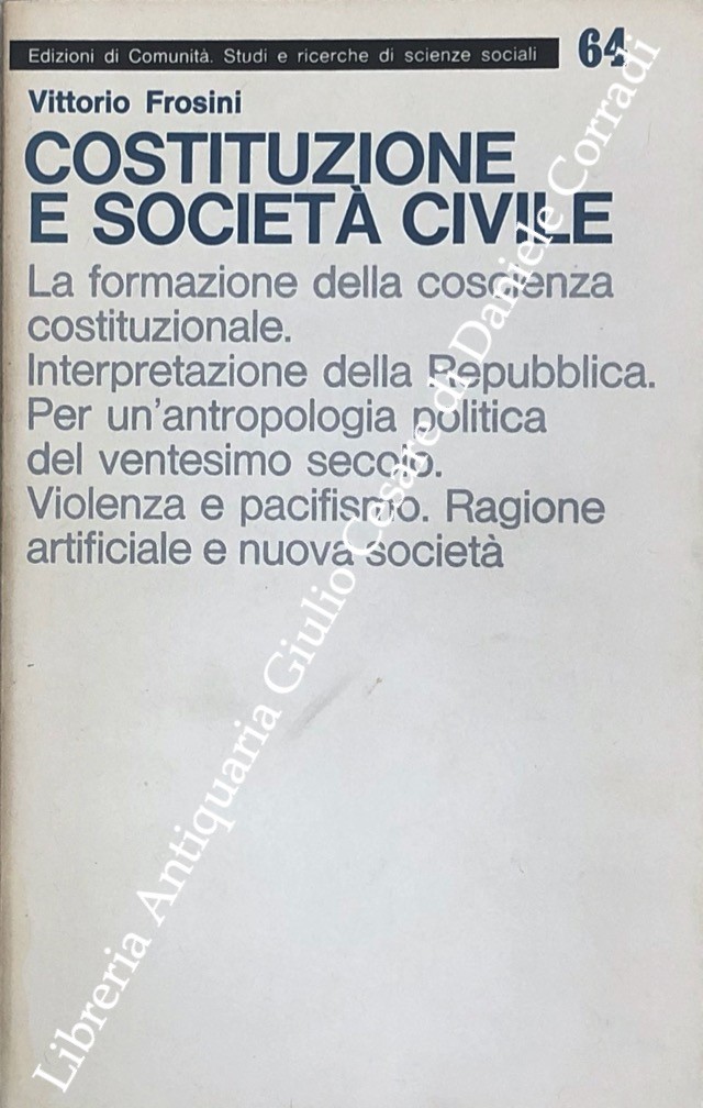 Costituzione e società civile