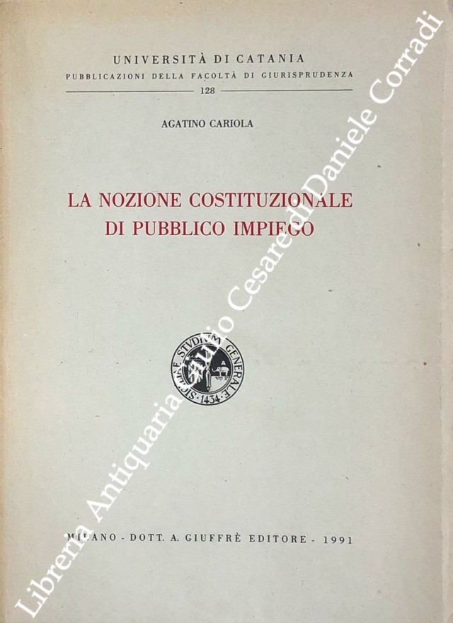 La nozione costituzionale di pubblico impiego
