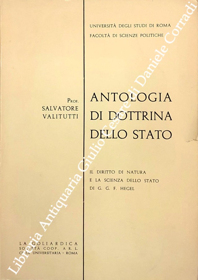 Antologia di dottrina dello Stato