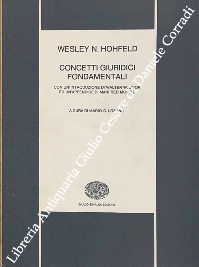 Concetti giuridici fondamentali