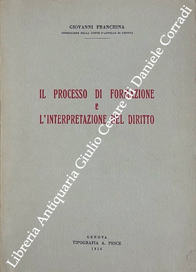 Il processo di formaziona e interpretazione del diritto
