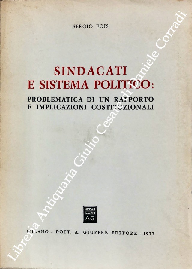 Sindacati e sistema politico