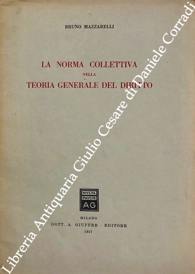 La norma collettiva nella teoria generale del diritto