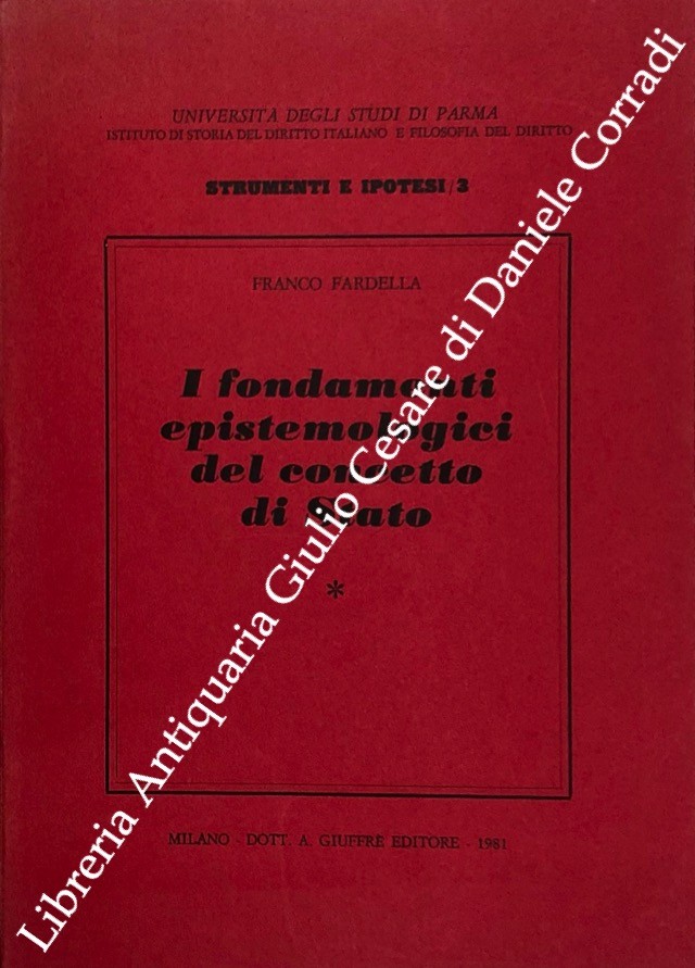 I fondamenti epistemologici del concetto di stato
