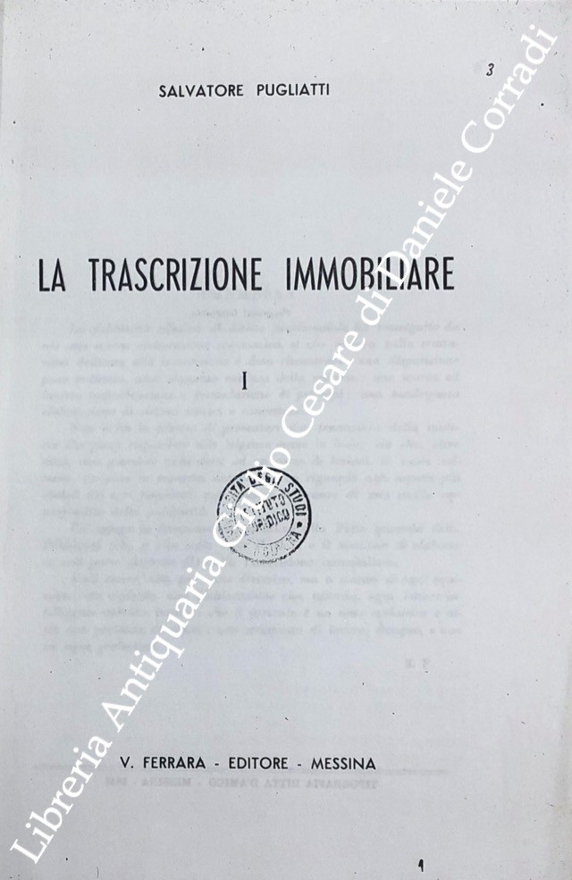 La trascrizione immobiliare