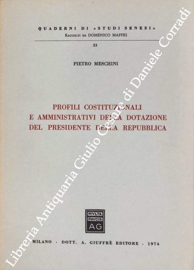 Profili costituzionali e amministrativi