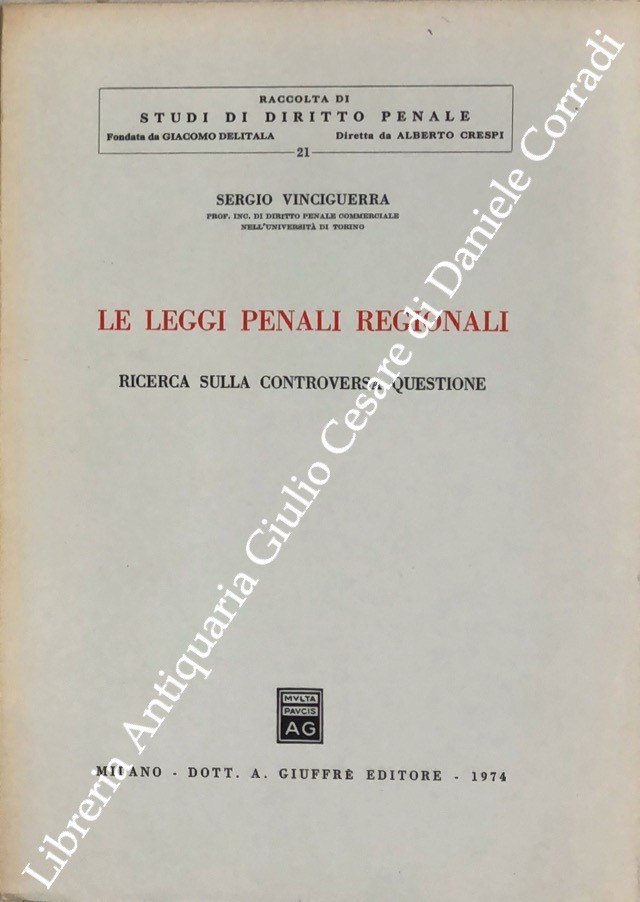 Le leggi penali regionali