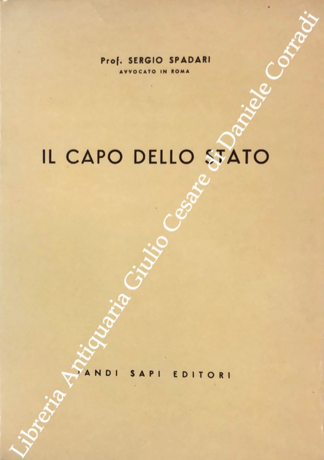 Il capo dello stato