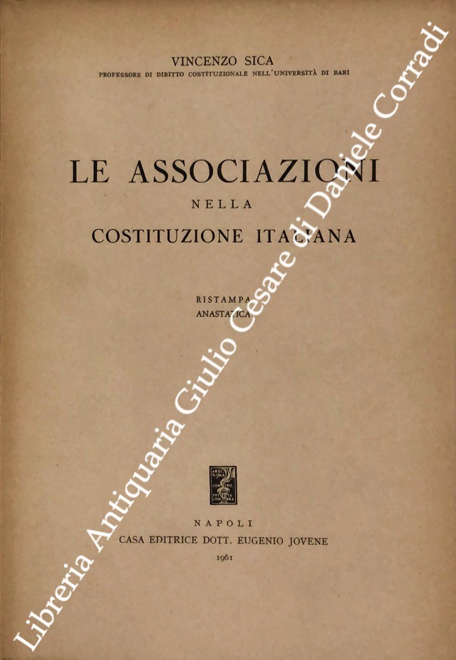 Le associazioni nella costituzione italiana