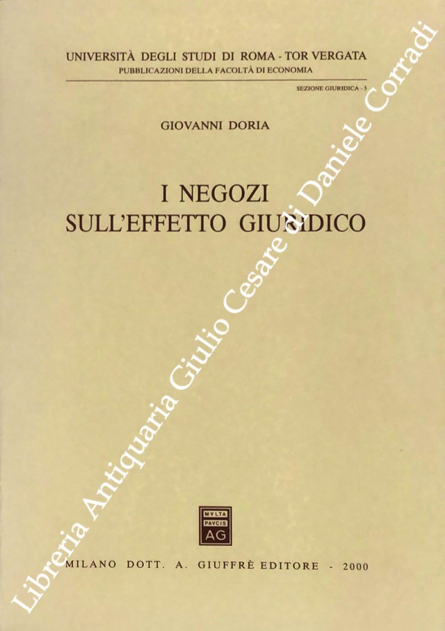 I negozi sull'effetto giuridico