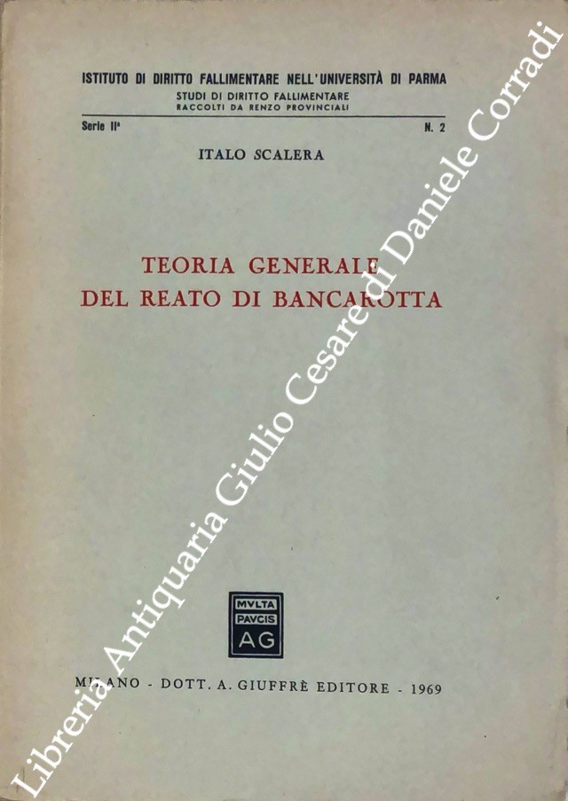 Teoria generale del reato di bancarotta