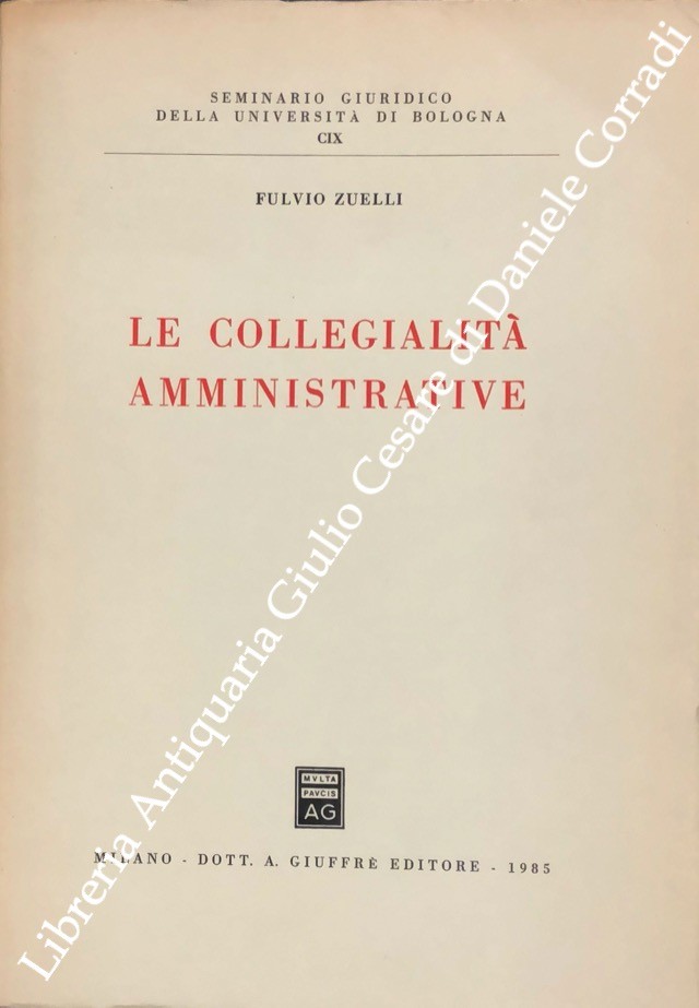 Le collegialità amministrative