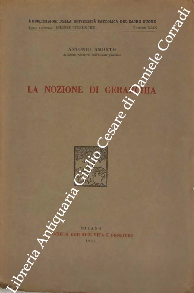 La nozione di gerarchia