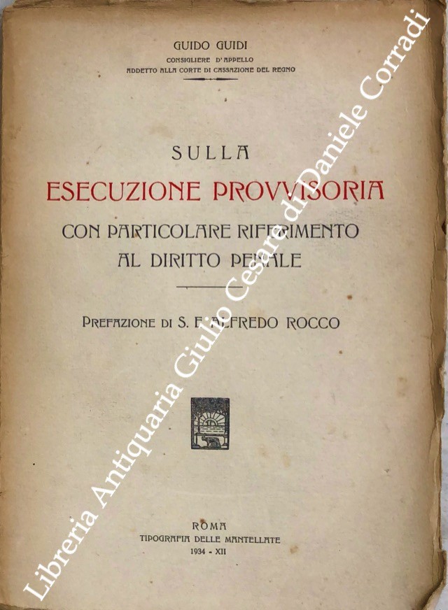 Sulla esecuzione provvisoria
