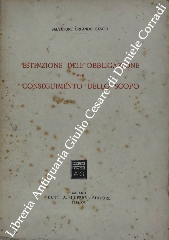 Estinzione dell'obbligazione