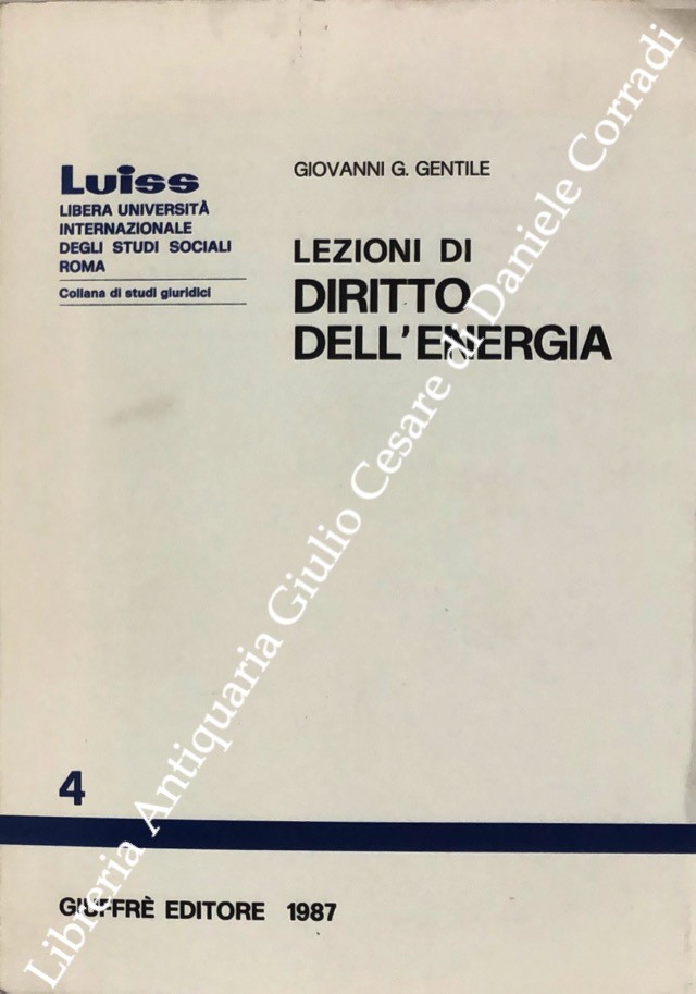 Lezioni di diritto dell'energia