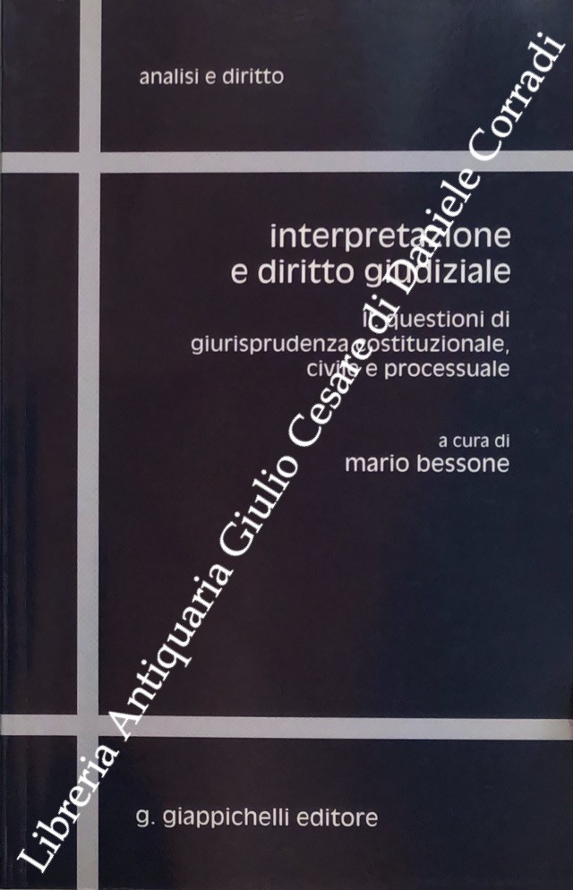 Interpretazione e diritto giudiziale
