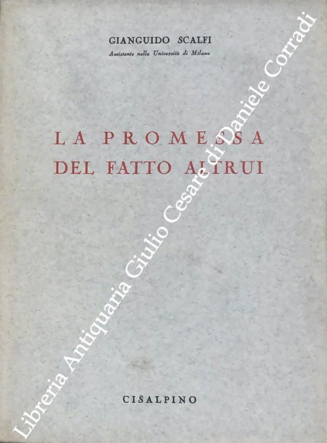 La promessa del fatto altrui