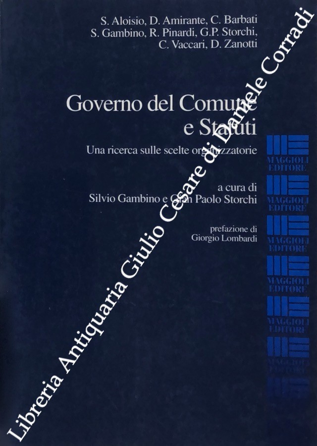 Governo del Comune e Statuti