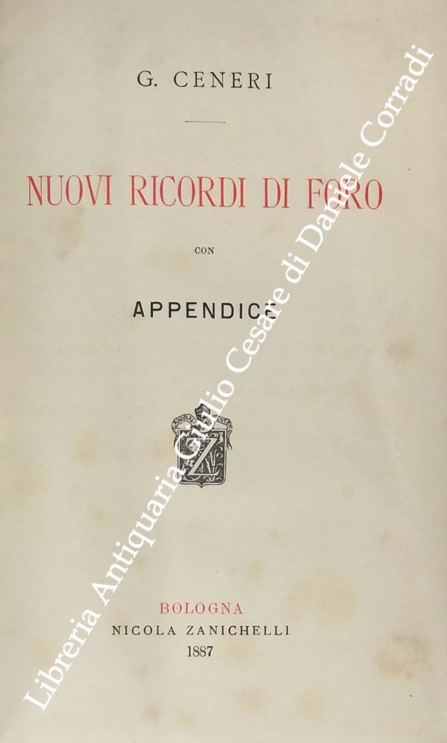 Nuovi ricordi di foro