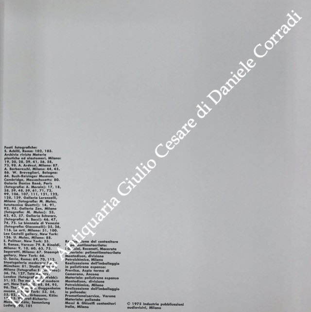 Arte e materie plastiche