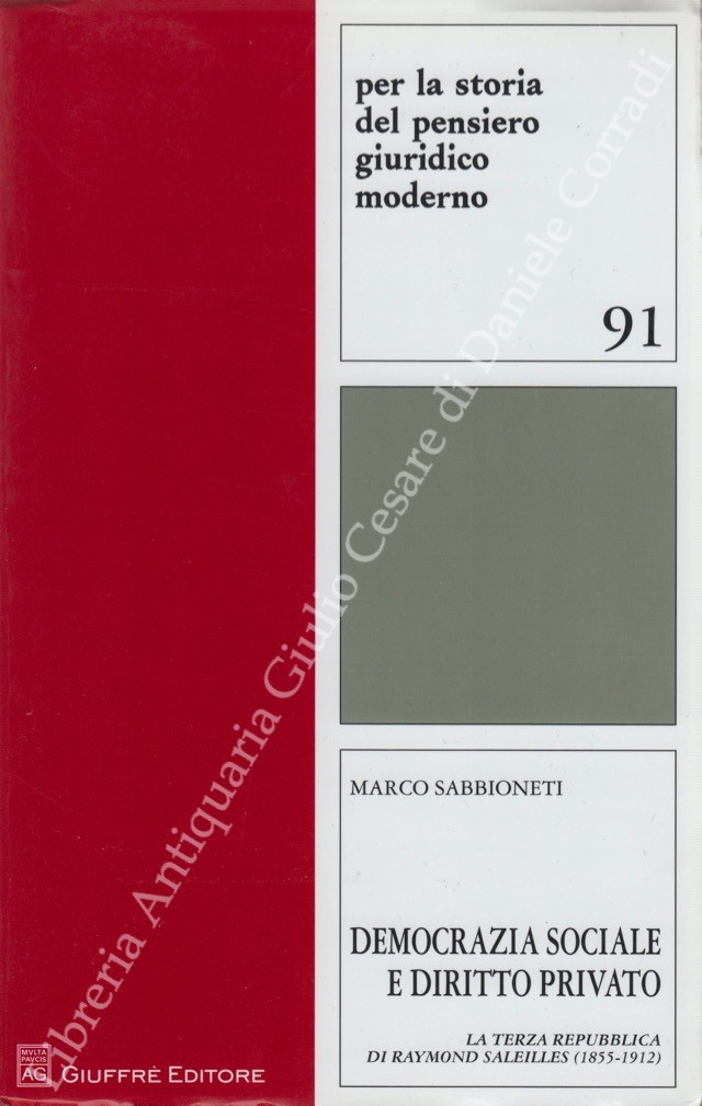 Democrazia sociale e diritto privato