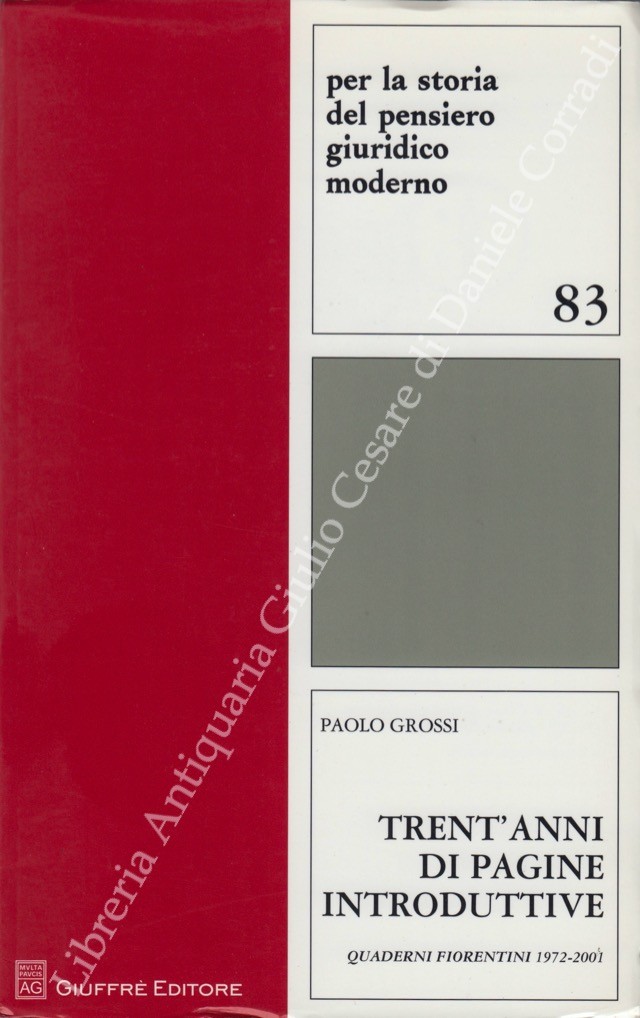 Trent'anni di pagine introduttive