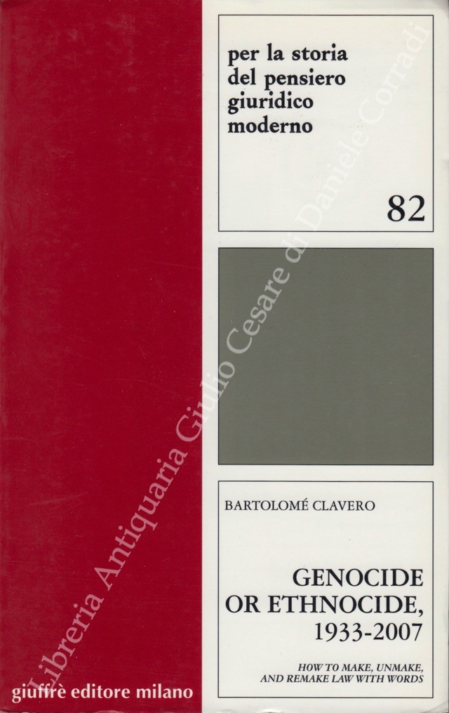 Genocide or ethnocide, 1933-2007