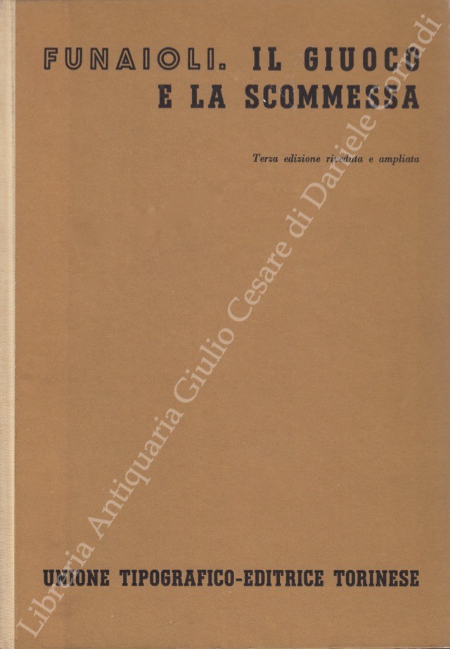 Il giuoco e la scommessa