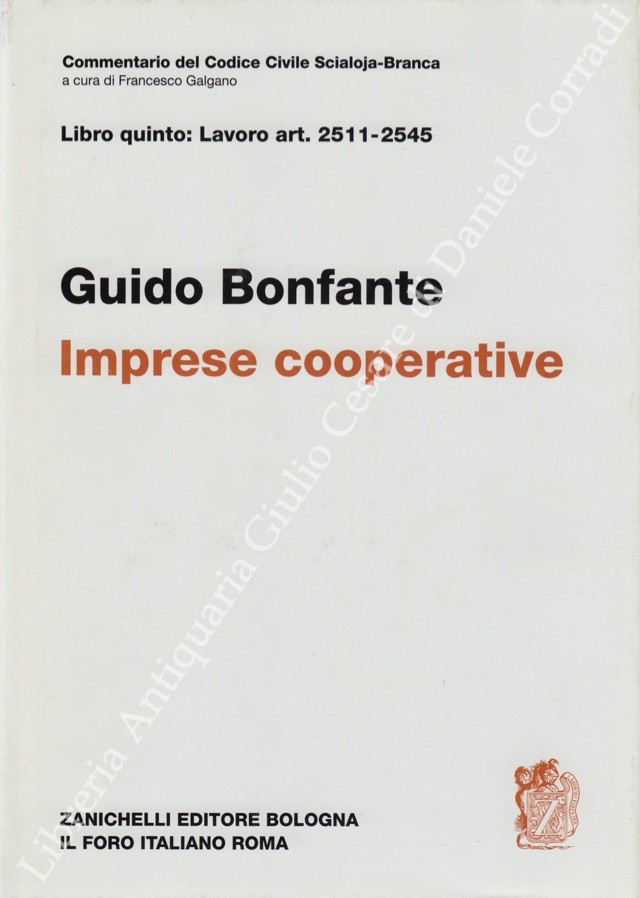 Delle imprese cooperative. Art. 2511-2545