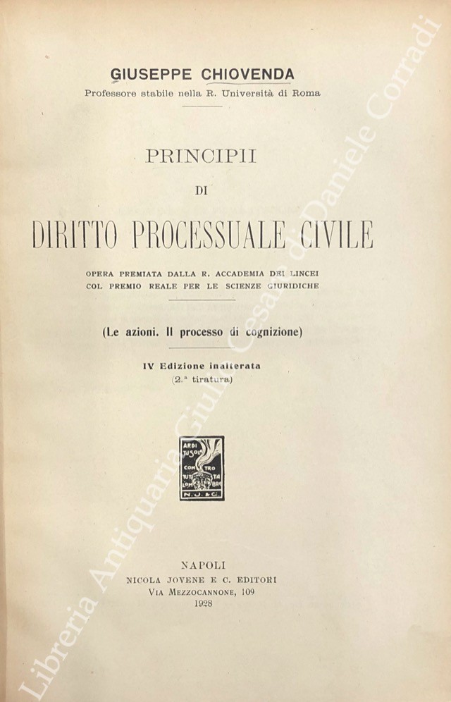 Principii di diritto processuale civile