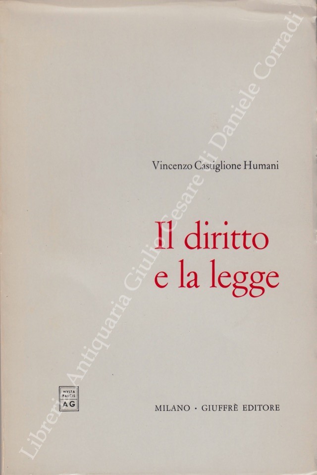 Il diritto e la legge