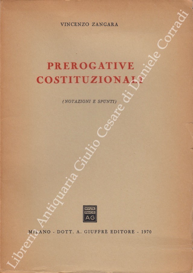 Prerogative costituzionali