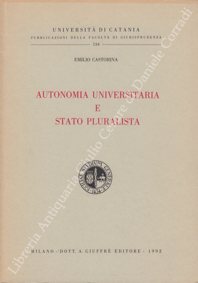 Autonomia universitaria e Stato pluralista