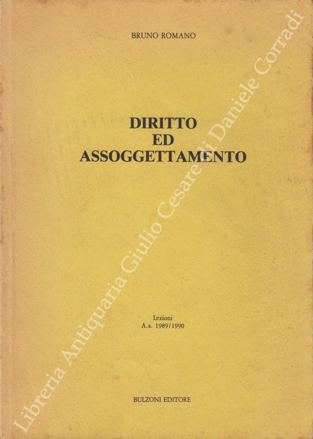 Diritto ed assoggettamento