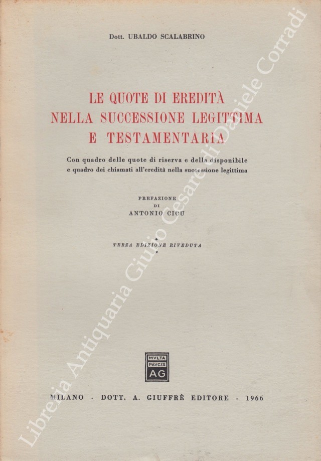 Le quote di eredità nella successione legittima e testamentaria