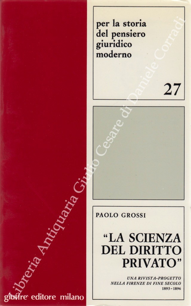 La scienza del diritto privato