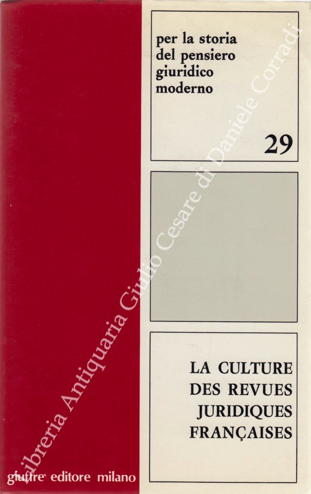 La culture des revues juridiques francaises