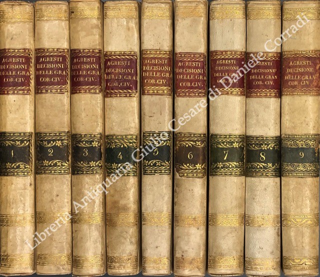 Decisioni delle Gran Corti civili in materia di diritto