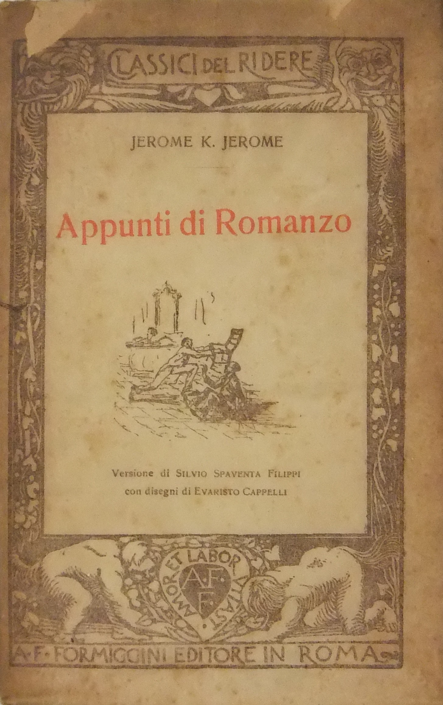 Appunti di romanzo. 