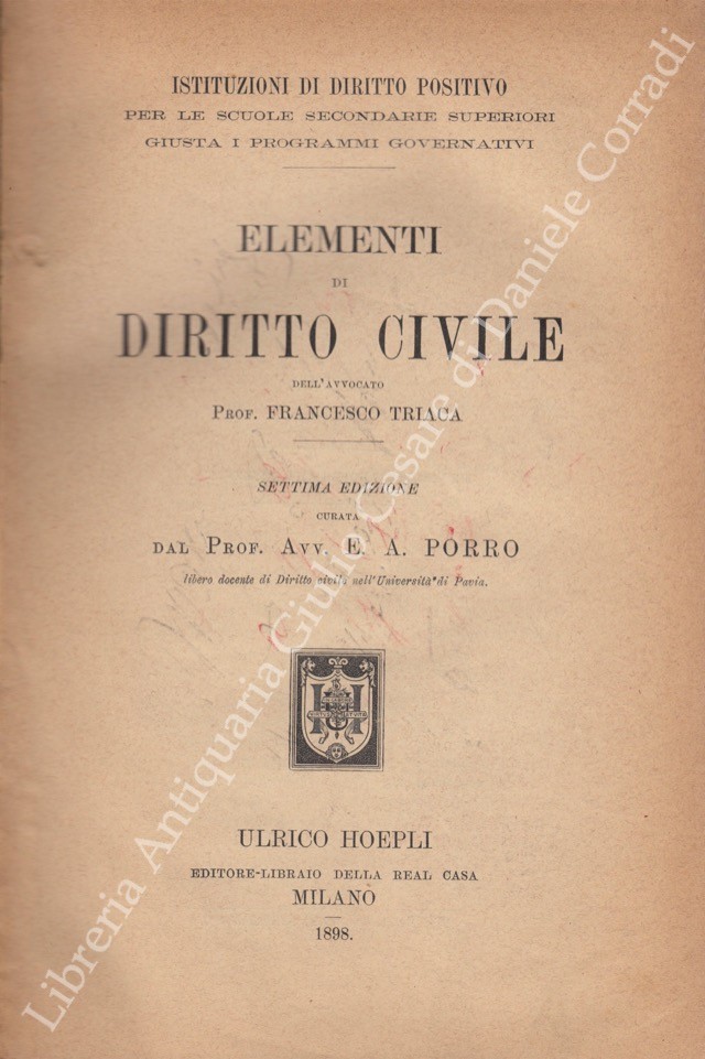 Elementi di diritto civile