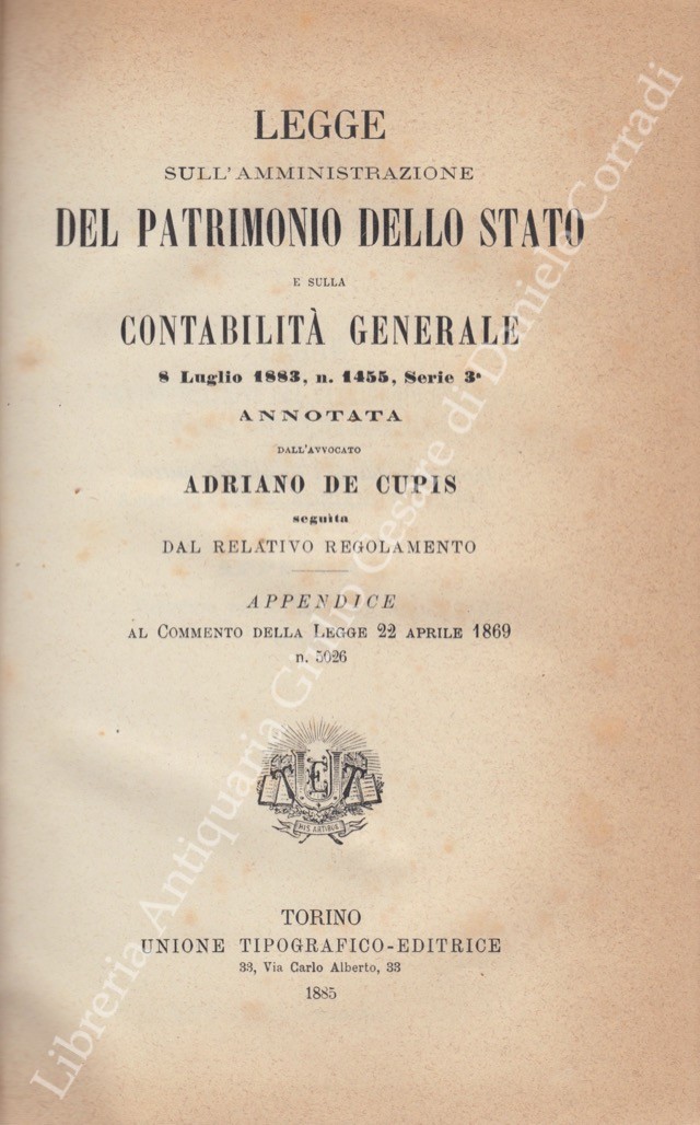 Legge sull'amministrazione del patrimonio dello Stato
